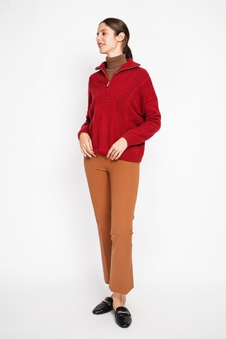 Camisola oversized - Vermelho