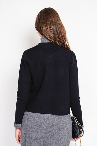 Casaco oversized - Preto