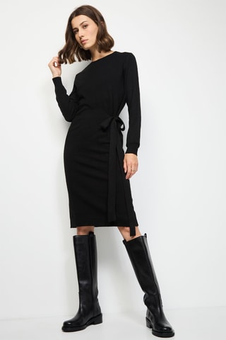 Vestido-camisola - Preto