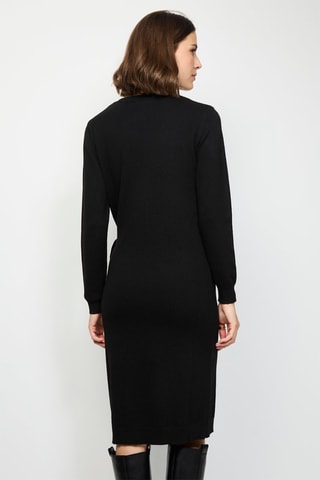 Vestido-camisola - Preto