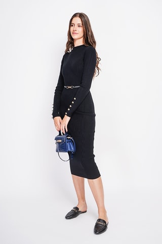 Vestido-camisola - Preto