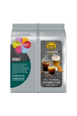 Koffie Columbus Lungo - 14 T-Discs voor Tassimo