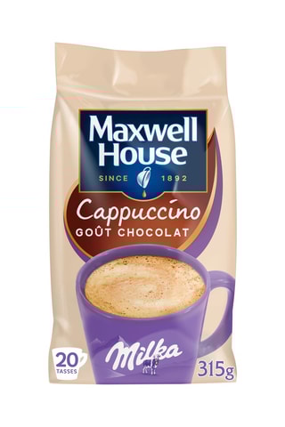 12 x Cappuccino Milka Maxwell House - 315 g