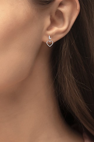 Boucles d'oreilles - Argenté
