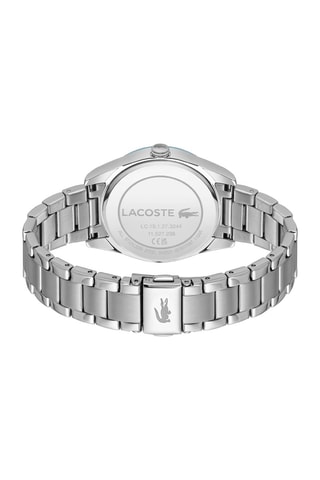 Montre à quartz en acier - Argenté et bleu