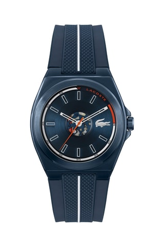 Montre à quartz en silicone - Bleu marine