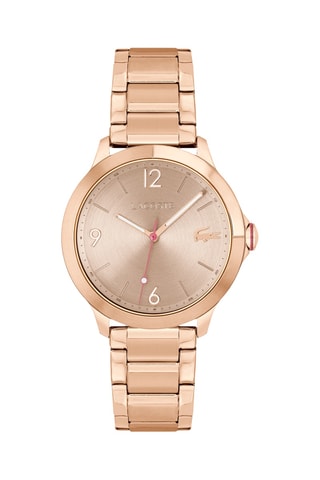 Montre à quartz en acier - Doré