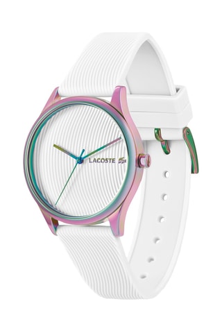 Montre à quartz en silicone - Blanc