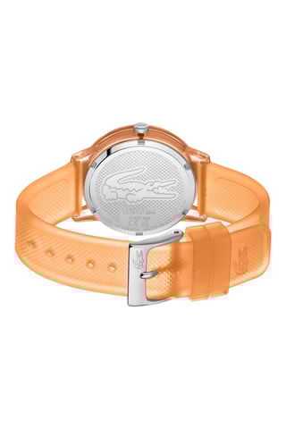 Montre à quartz en silicone - Orange