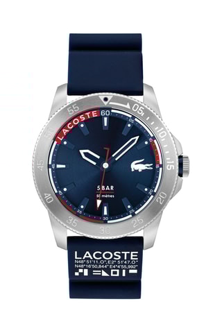 Montre à quartz en silicone - Bleu foncé
