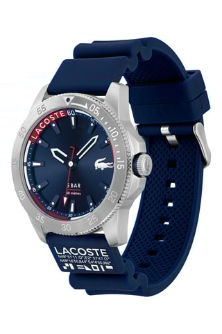 Montre à quartz en silicone - Bleu foncé