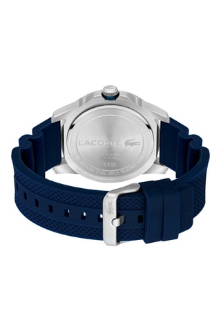 Montre à quartz en silicone - Bleu foncé