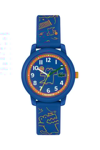 Montre à quartz en silicone - Bleu