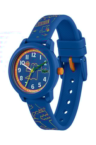 Montre à quartz en silicone - Bleu