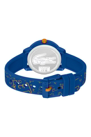 Montre à quartz en silicone - Bleu