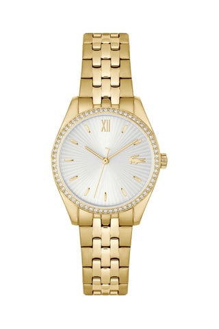 Montre à quartz en acier - Doré