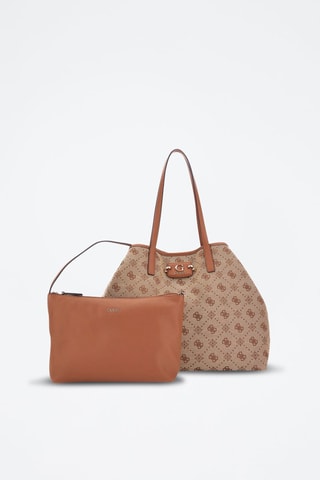 Mala shopper e pochete Neda - Castanho