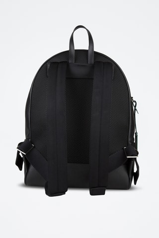 Mochila em couro Soft - Preto