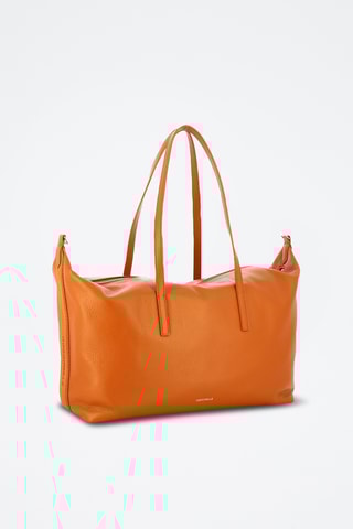 Cabas en cuir Aries - Camel