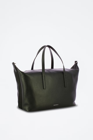 Sac à main en cuir Aries - Noir