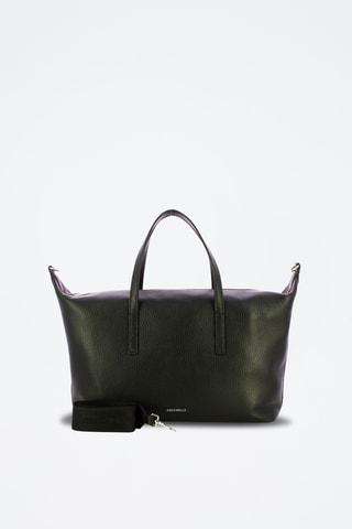 Sac à main en cuir Aries - Noir
