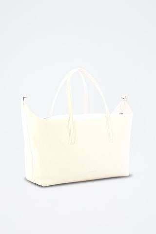 Sac à main en cuir Aries - Blanc
