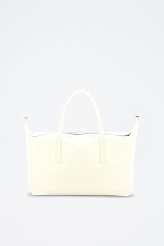 Sac à main en cuir Aries - Blanc