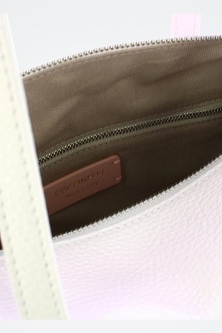 Sac à main en cuir Aries - Blanc