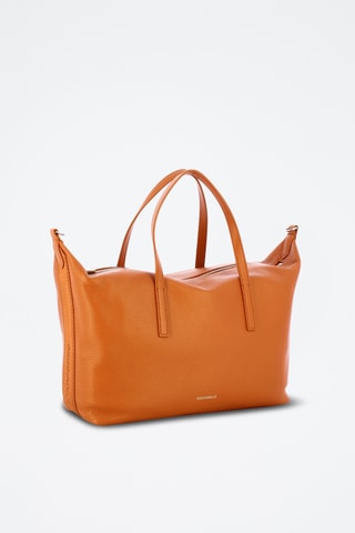 Sac à main en cuir Aries - Camel