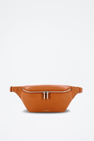 Bolsa de cintura em couro Lily - Camel