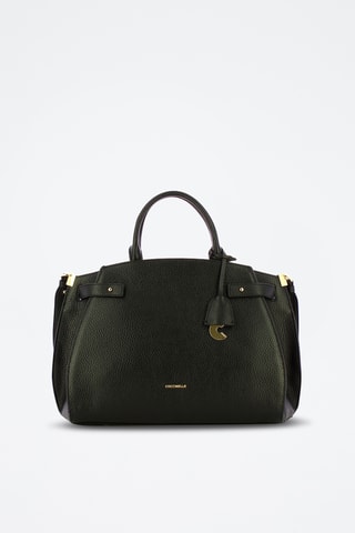 Sac à main en cuir Kliche - Noir