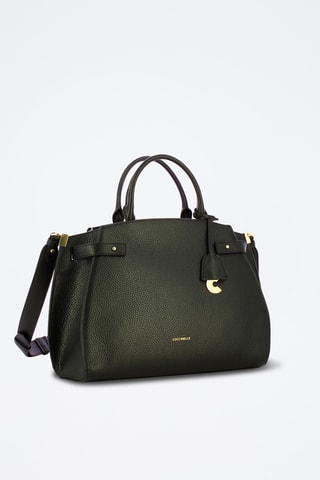 Sac à main en cuir Kliche - Noir