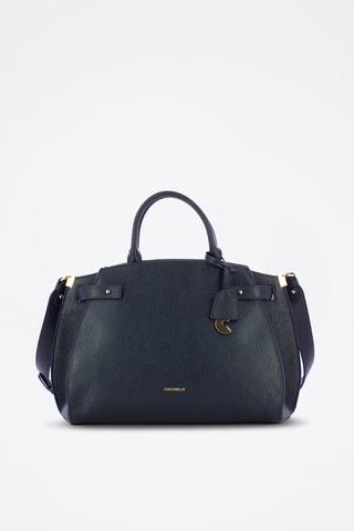 Sac à main en cuir Kliche - Bleu nuit