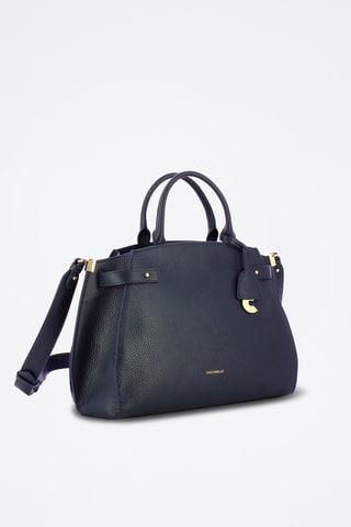 Sac à main en cuir Kliche - Bleu nuit