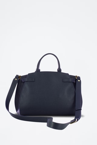 Sac à main en cuir Kliche - Bleu nuit