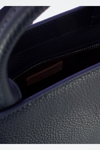 Sac à main en cuir Kliche - Bleu nuit