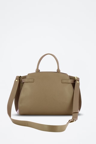 Sac à main en cuir Kliche - Taupe