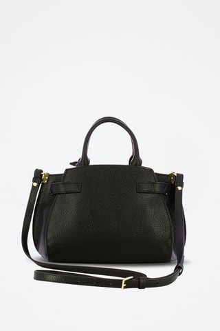 Sac à main en cuir Kliche - Noir