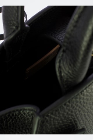 Sac à main en cuir Kliche - Noir