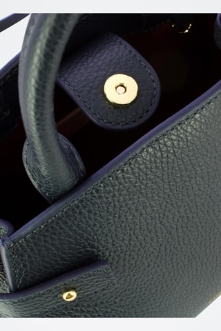 Sac à main en cuir Kliche - Bleu nuit