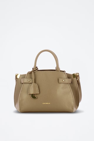 Sac à main en cuir Kliche - Taupe