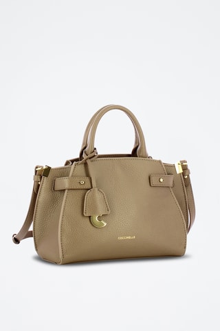 Sac à main en cuir Kliche - Taupe