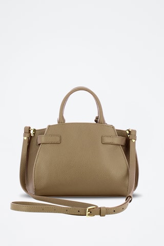 Sac à main en cuir Kliche - Taupe