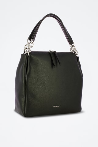 Sac à main en cuir Maelody - Noir