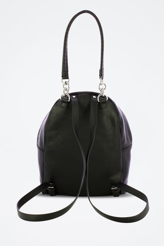 Mochila em couro Maelody - Preto