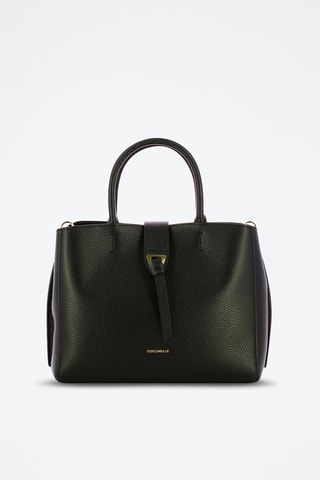 Sac à main en cuir Alba - Noir