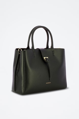 Sac à main en cuir Alba - Noir