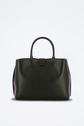 Sac à main en cuir Alba - Noir