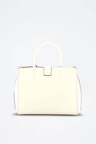 Sac à main en cuir Alba - Blanc