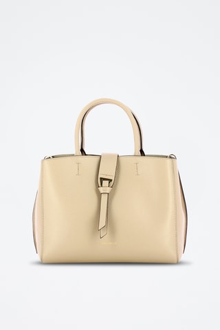 Sac à main en cuir Alba - Rose poudré